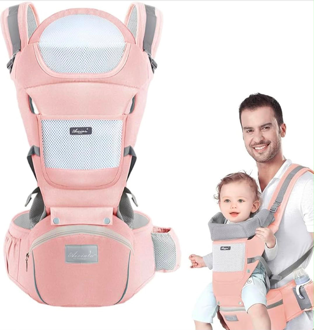 Kidspark nurture pro | premium baby carrier | 360’ positions | wider hip seat | comfort