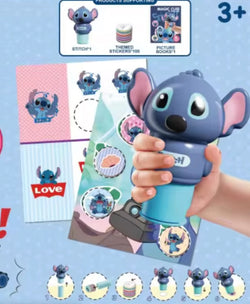 Magic Stamper Stickers - 200 Reusable Stickers | 24 Page Book - Kidspark