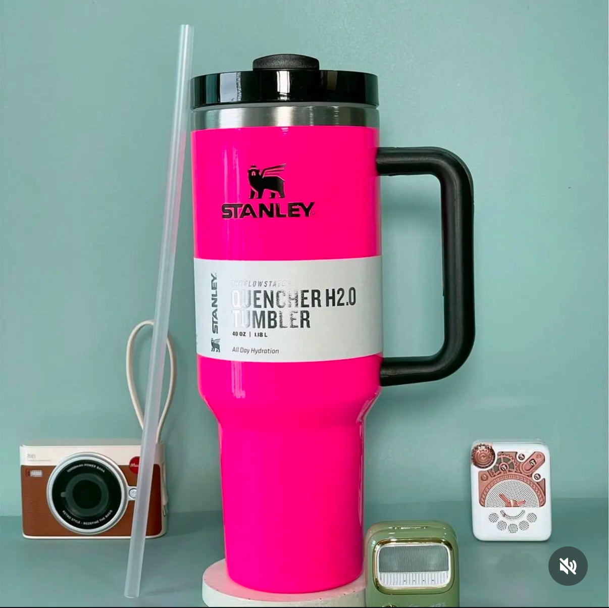 Stanley Neon | Quencher H2.0 | 1.18L (authentic)