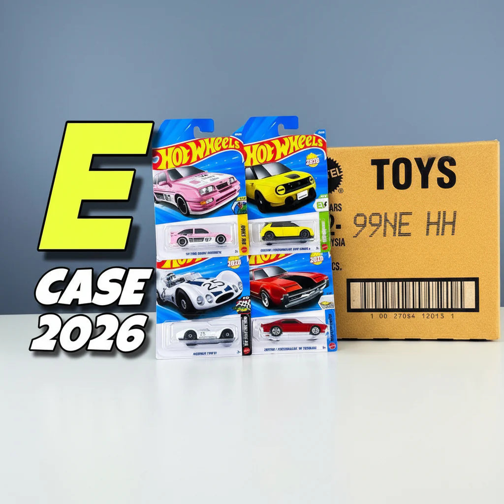 Hot Wheels E-Case 2026 (72 Pcs Box)