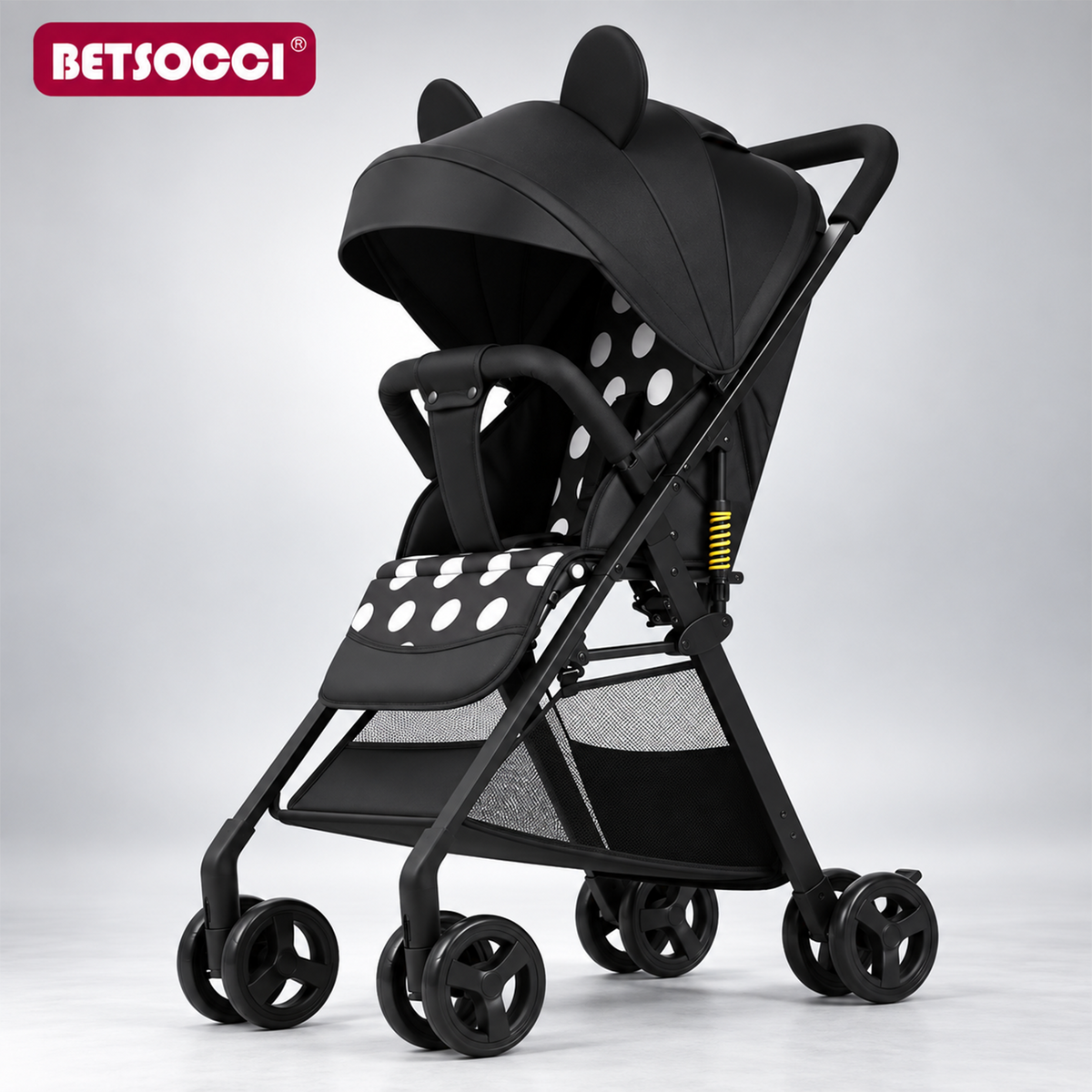 Kidspark Bunny buddy stroller  | Lightweight | Travel friendly | one Click fold | 5 point safety