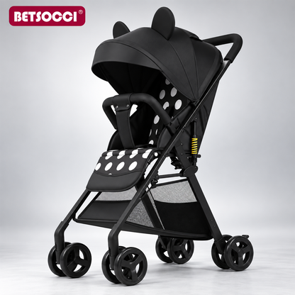 Kidspark Bunny buddy stroller  | Lightweight | Travel friendly | one Click fold | 5 point safety