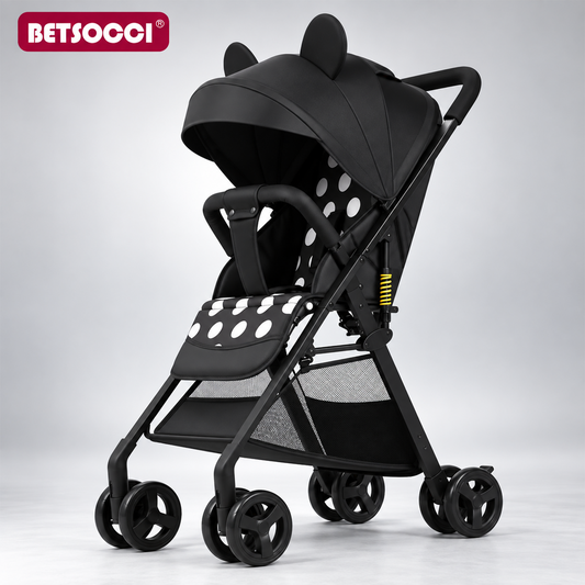 Kidspark Bunny buddy stroller  | Lightweight | Travel friendly | one Click fold | 5 point safety