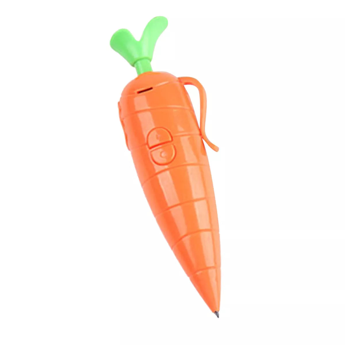 Carrot Recorder Pen Toy Cute Ballpoint Pen Recording Pen 1ml