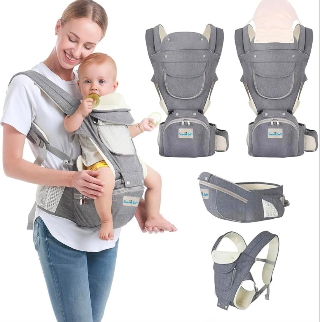Kidspark nurture pro | premium baby carrier | 360’ positions | wider hip seat | comfort