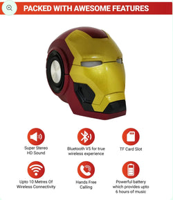 Iron man high quality speaker - Kidspark