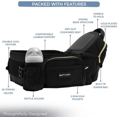 Kidspark up and away carrier | bottle holder | ergonomic 30‘ sit