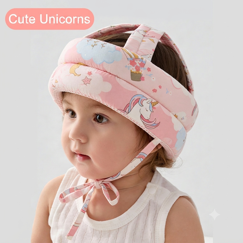 Kidspark Baby Safety Helmet Baby Head Protector, Baby Learn to Walk Safety Helmet | Infant Anti-Fall Anti-Collision| (6-36 M)
