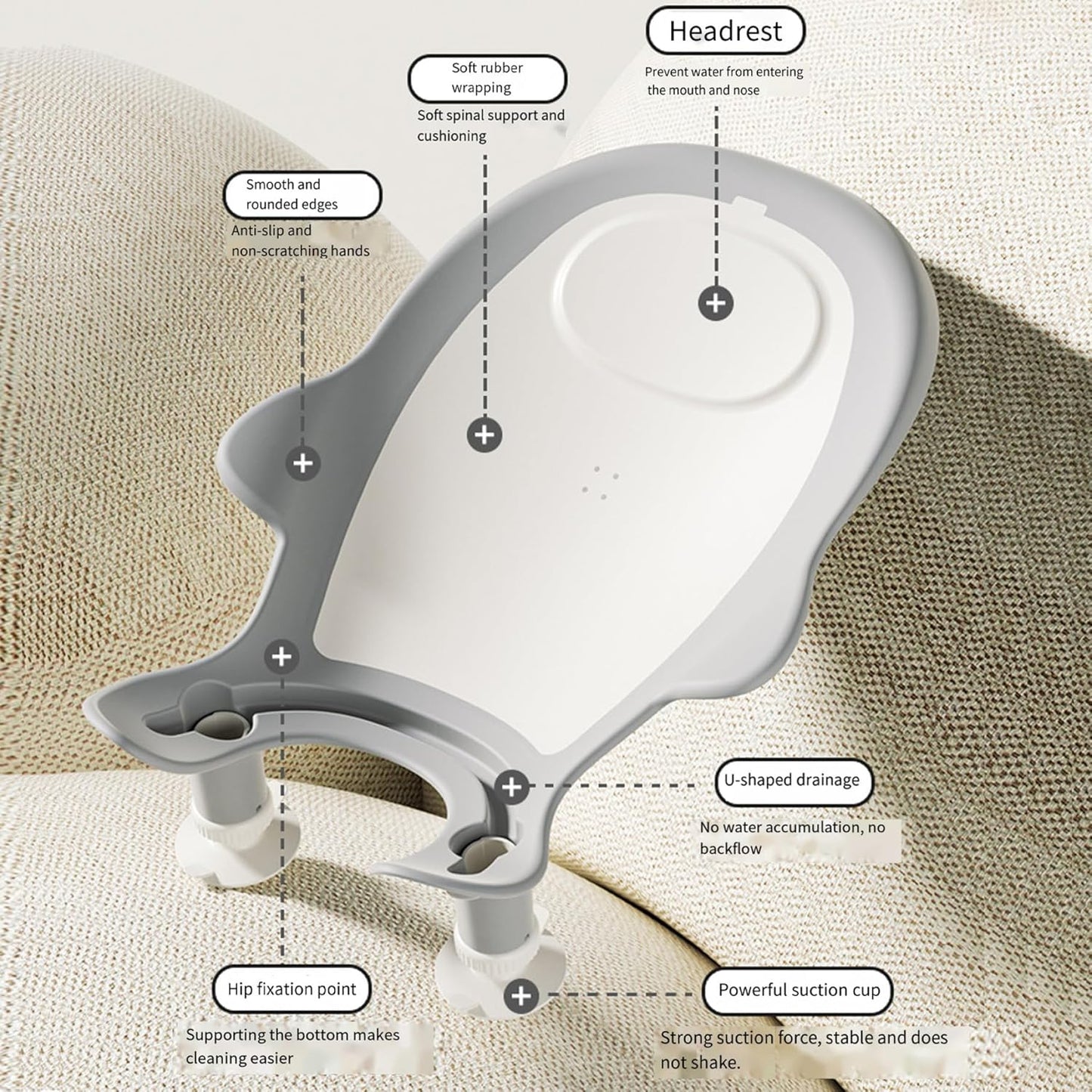 Portable baby butt wash chair and basin | diaper change