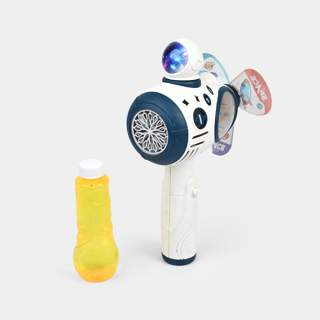 Space gear bubble machine