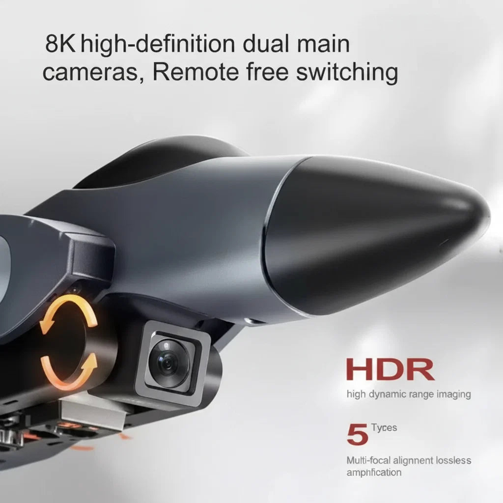 SU-35 Plane A27 RC Drone With 8K HD Camera Brushless Fighter Quadcopter