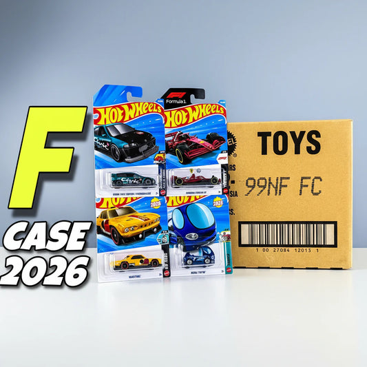 Hot Wheels F-Case 2026 (72 Pcs Box)
