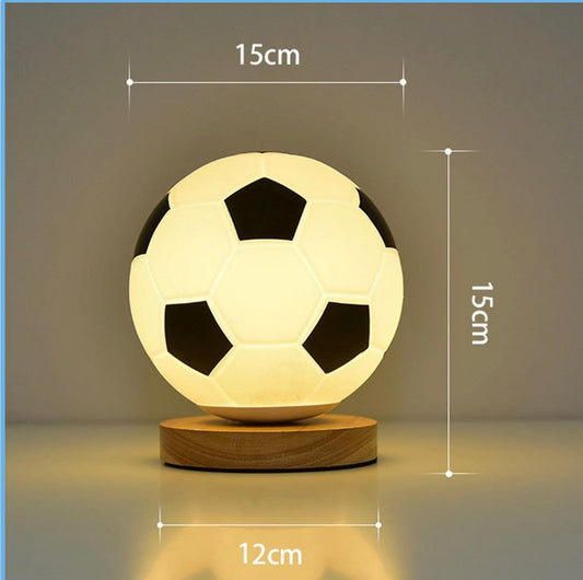 Silicone football lamp/ nightlight (no base)
