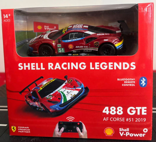 Bburago 1:41 Ferrari 488 GTE  remote-controlled racing car