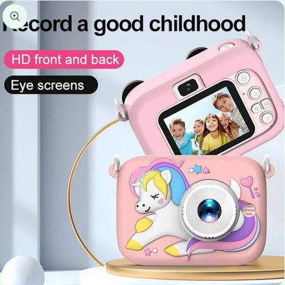 Unicorn fun camera for kids- 1080P | Auto Focus and games - Kidspark