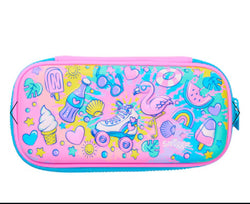 Smiggle embossed compact pencil case - Kidspark