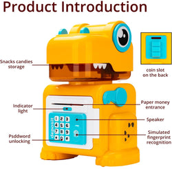 DINO piggy bank with storage for your kiddos! 🦖 - Kidspark