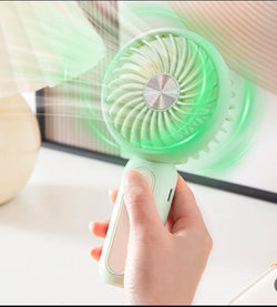 Mini portable panda desk fan | mobile holder | 3 speed - Kidspark