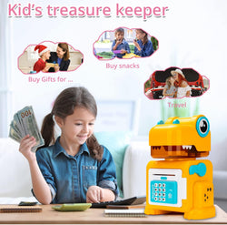 DINO piggy bank with storage for your kiddos! 🦖 - Kidspark