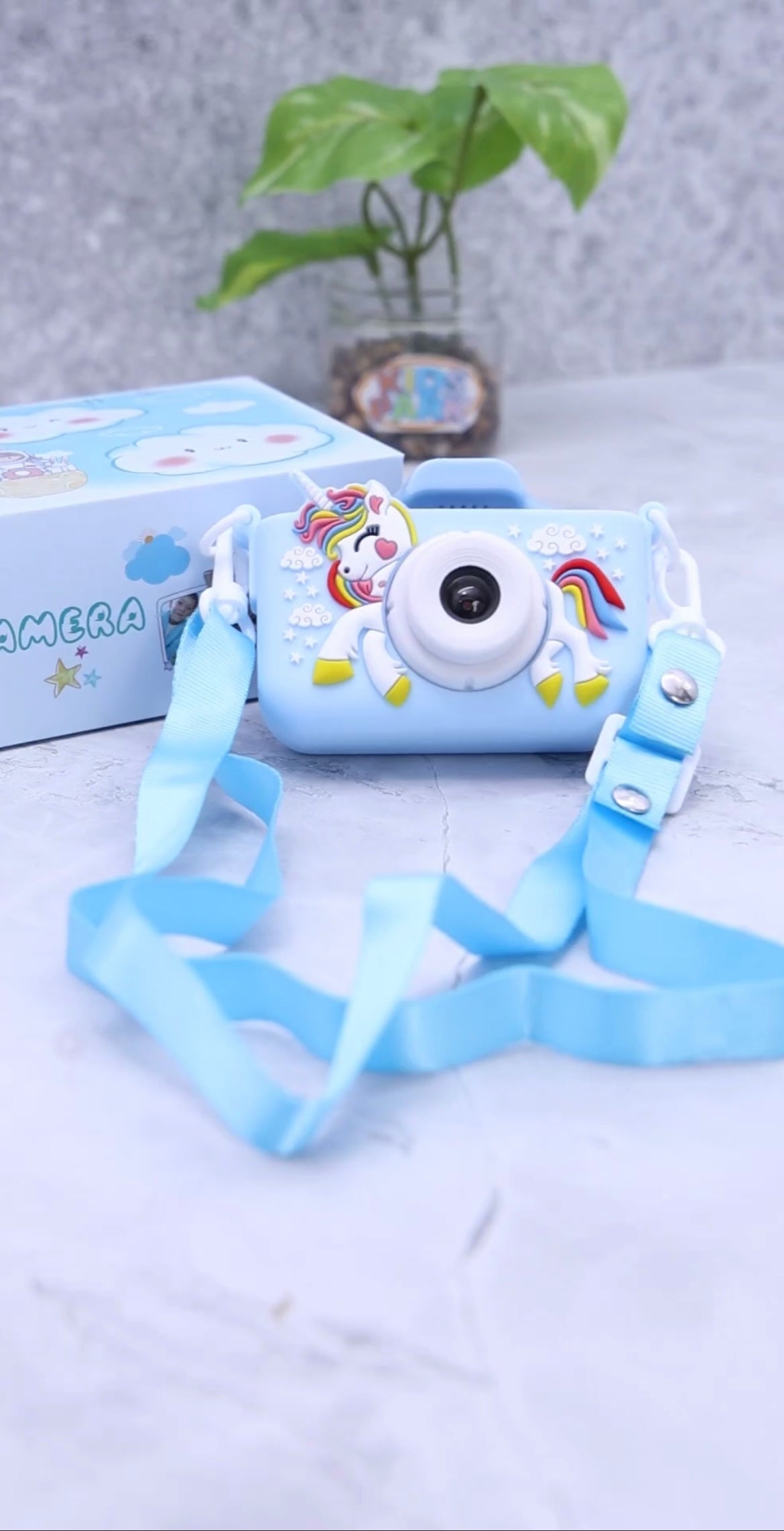 Space fun camera for kids  -1080p | Auto Focus and games