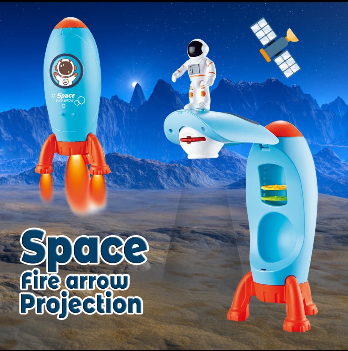 Space fire arrow projector, accurate and the best drawings for your tots