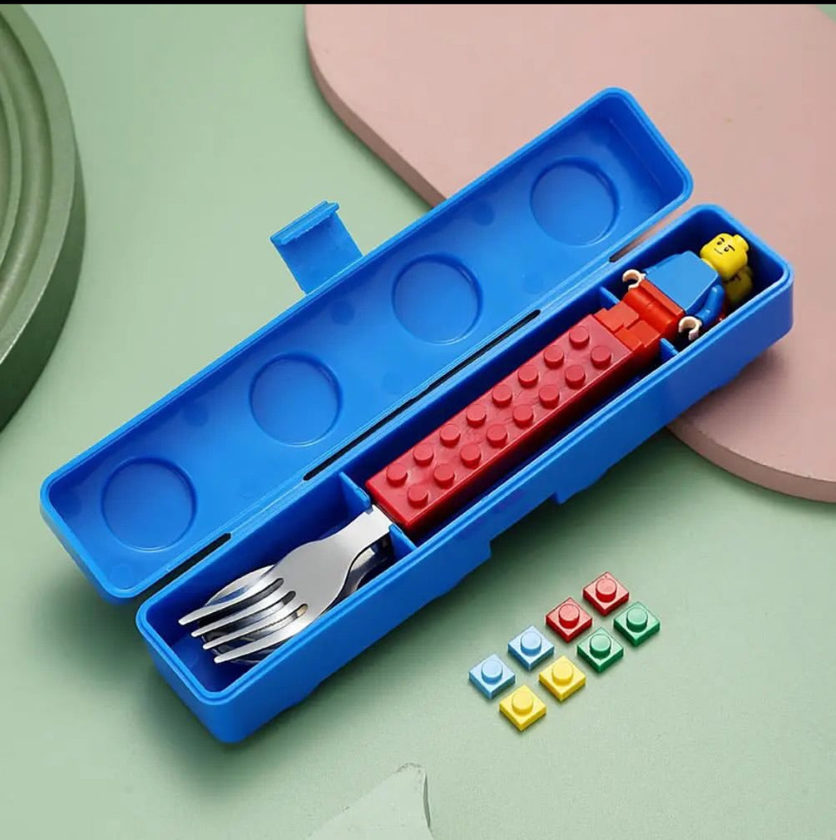 Lego cutlery set of 3 - Kidspark