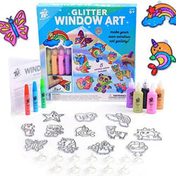 Glitter Window Art for Kids: Sparkling Creativity and Mess-Free Fun - Kidspark