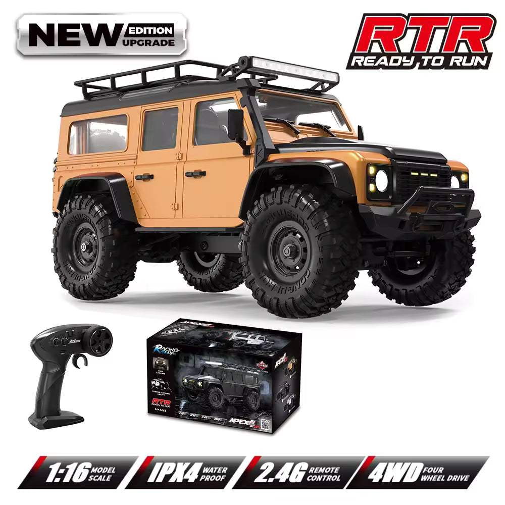 HB Toys R1607-08 1:16 Land Rover Defender 4WD RC Crawler