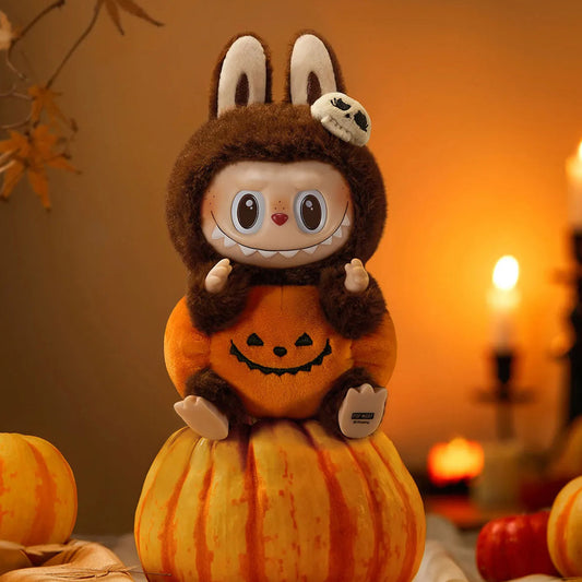Happy Halloween labubu Party Series - Sitting Pumpkin