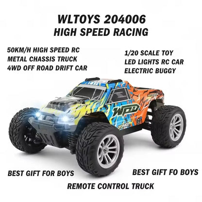 WLtoys 204006 1:20 4WD Offroad Drift RC Car 50kmph