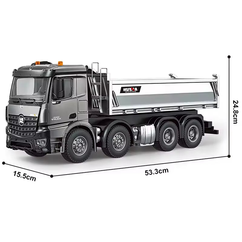 Huina 1536PRO 1:14 RC Dump Truck Alloy Metal 13CH