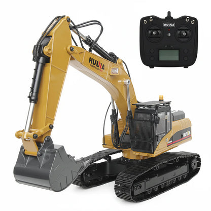 Huina 1580 V5 1:14 Full Metal RC Excavator with APP Control (2026 Model)