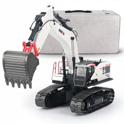 Huina 1594 1:14 RC Excavator 12CH Alloy Construction Vehicle (2026 Model)