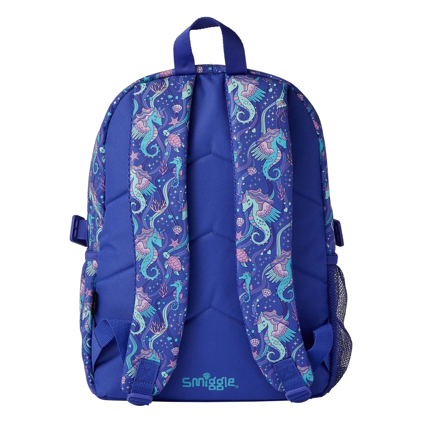 Smiggle - 16 inch Premium glitter sea horse Backpack