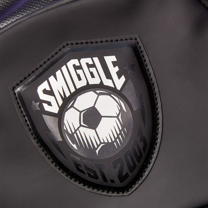 Smiggle - 16 inch Premium black football Backpack
