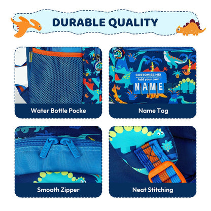 Vest - 16 inch Customise Me dino Backpack | Luxury Quality