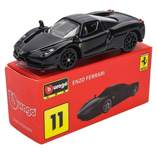 1:64 Bburago Scale Model Die Cast- Ferrari - Enzo Ferrari (Black)