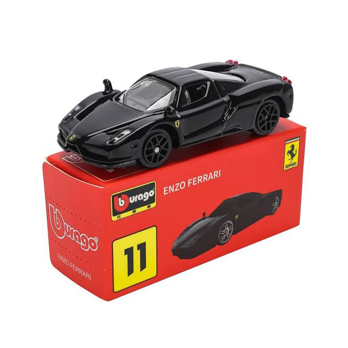 1:64 Bburago Scale Model Die Cast- Ferrari - Enzo Ferrari (Black)