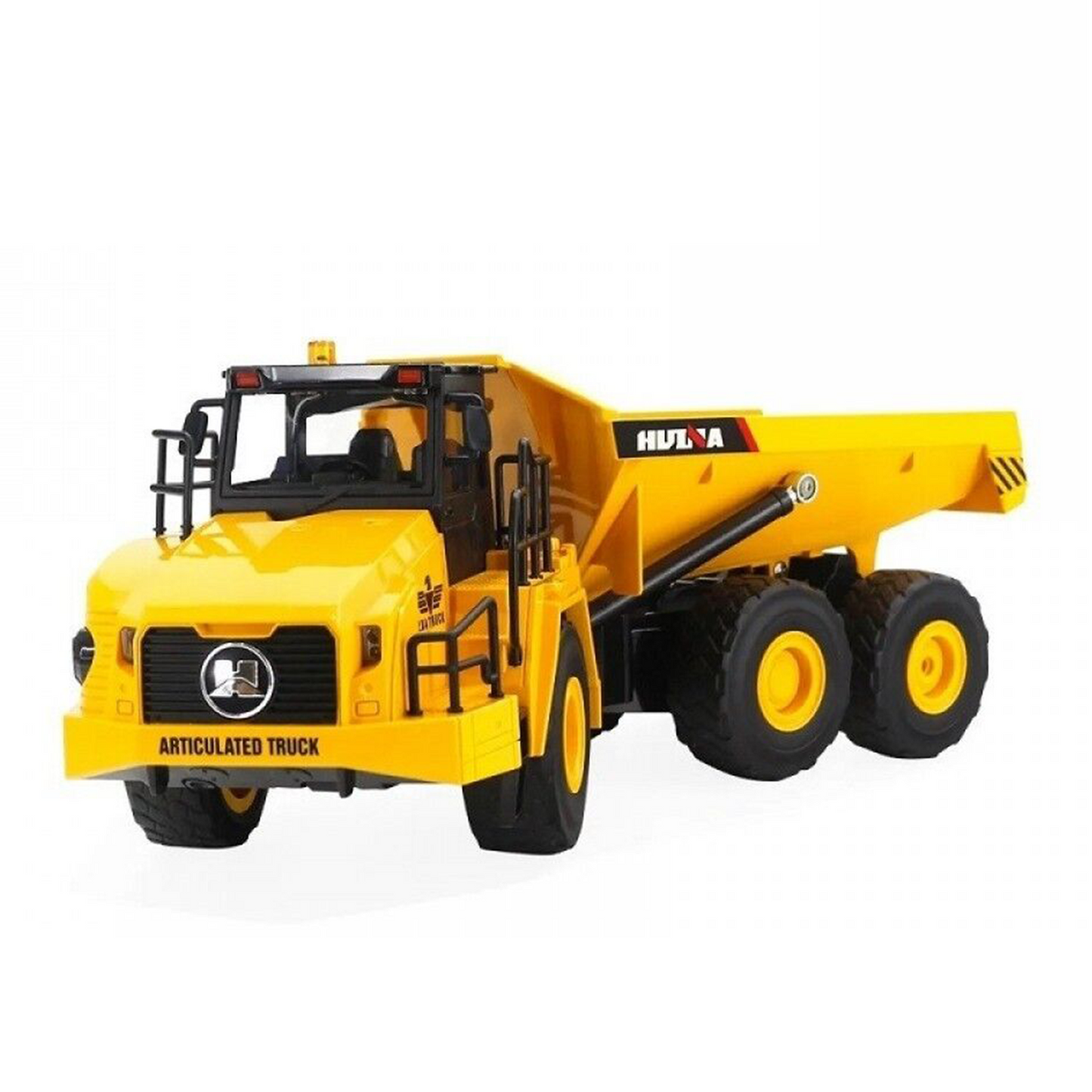 Huina 1553 Rc Excavator Huina 1: 16 11CH 2.4G Electric Sound and Light Alloy Metal Dump Car RC Die-cast Truck Remote Control Toys