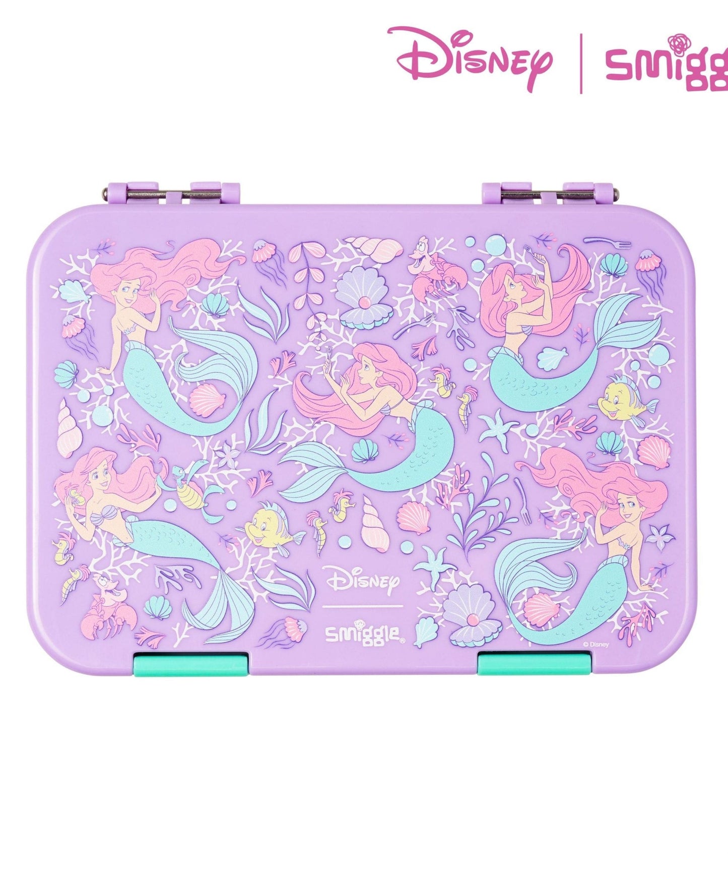 Smiggle mermaid Happy Medium Bento 758 ML Lunchbox | Leakproof