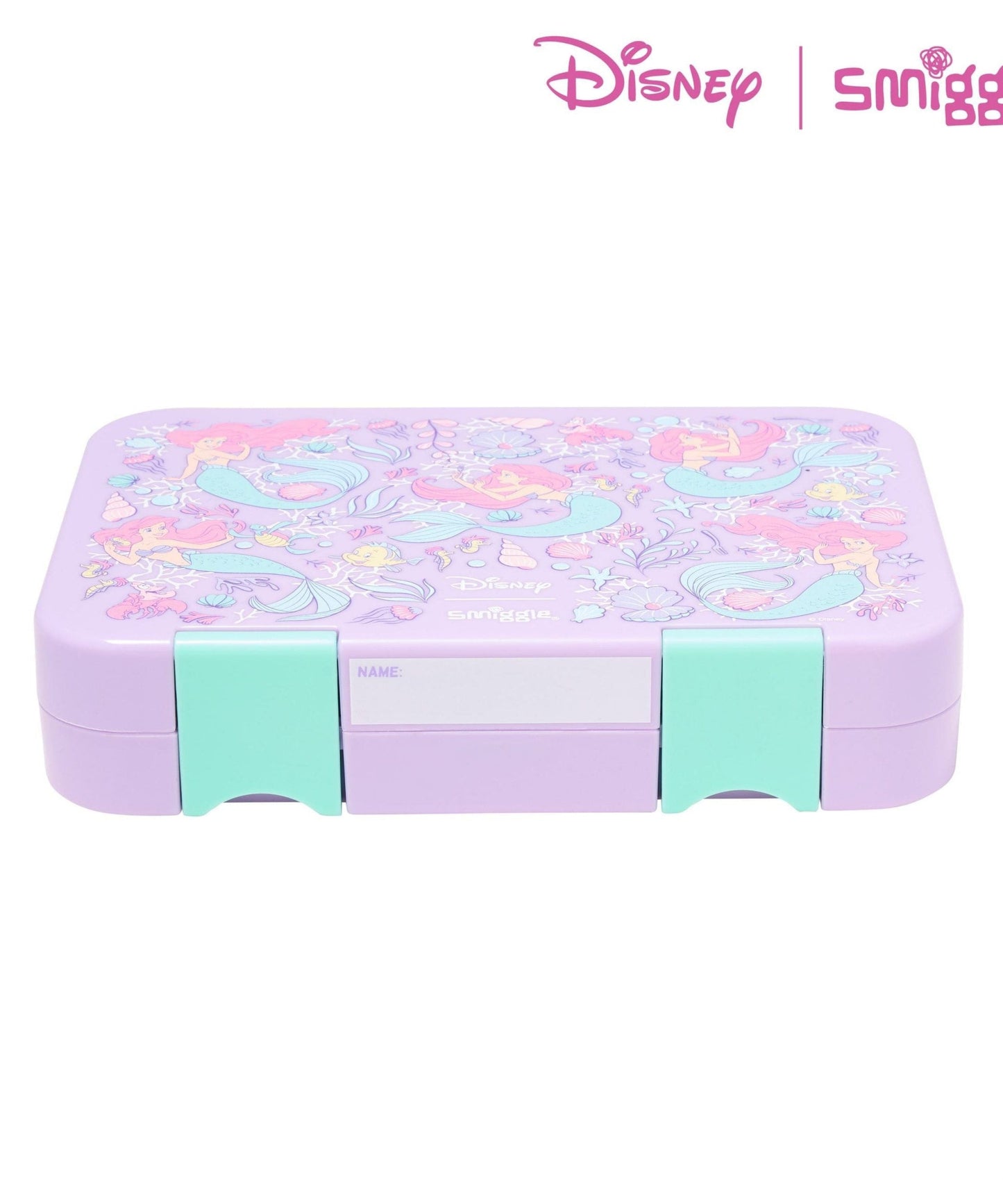 Smiggle mermaid Happy Medium Bento 758 ML Lunchbox | Leakproof