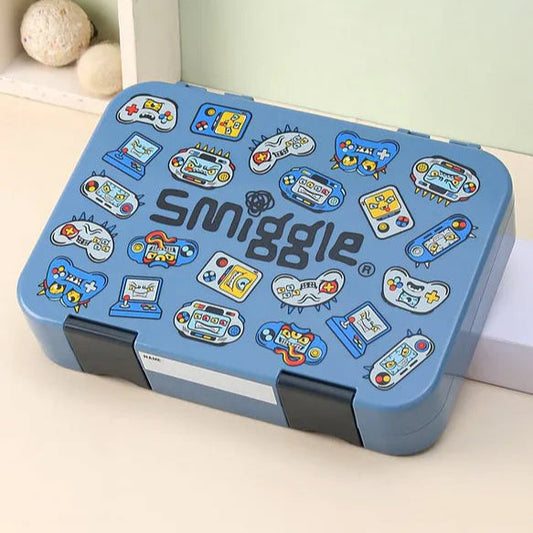 Smiggle gaming Happy Medium Bento 758 ML Lunchbox | Leakproof