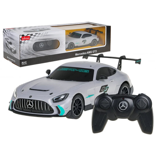 RASTAR Remote Control Car 1:24 Mercedes-AMG GT2 Gray