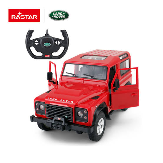 RASTAR Land Rover defender 3 door  R/C Roboterauto 1:14 transformable remote controlled car