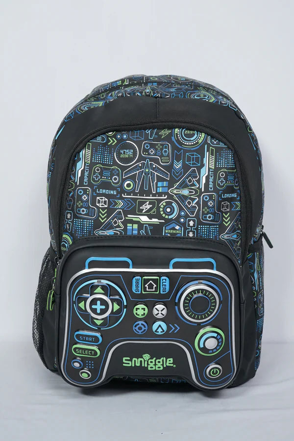 Smiggle- 16 inch premium game controller school bag
