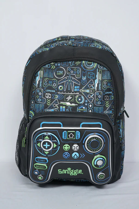 Smiggle- 16 inch premium game controller school bag
