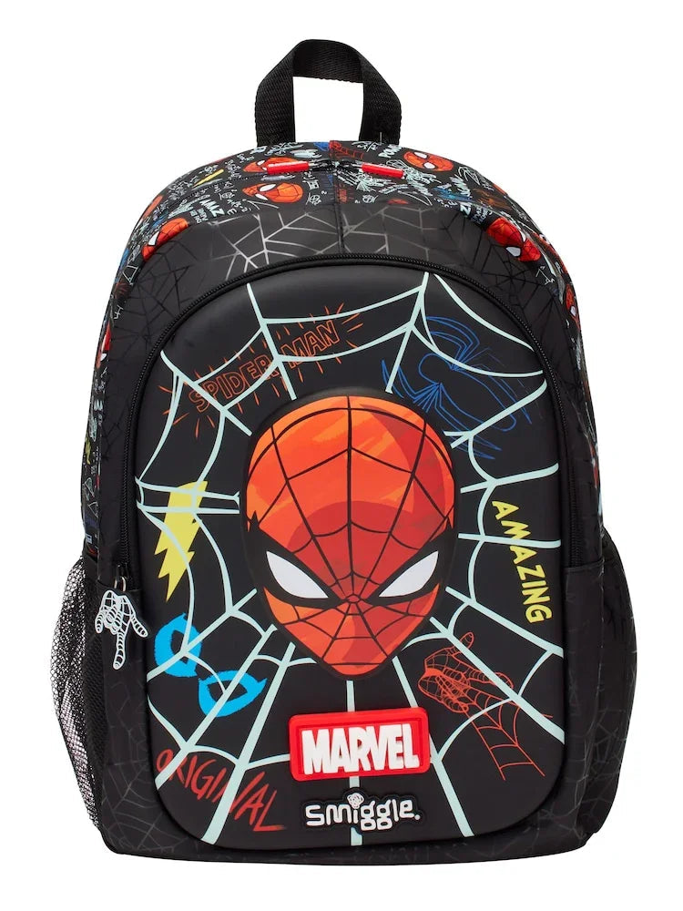 Smiggle- 16 inch premium spiderman school bag