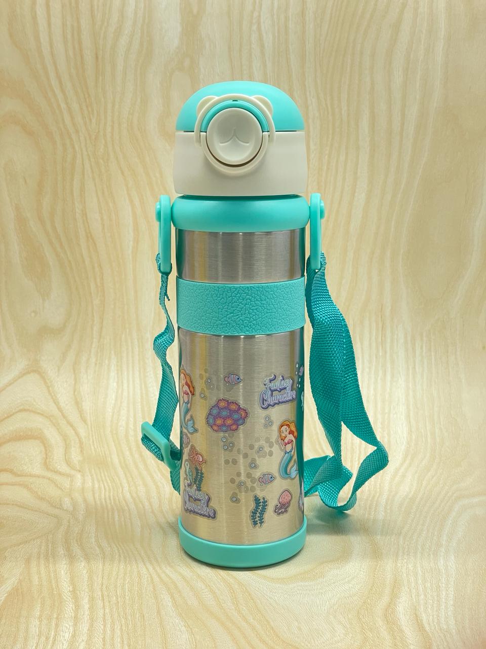 Be bottle stainless steel kids sipper bottle with strap-600ml