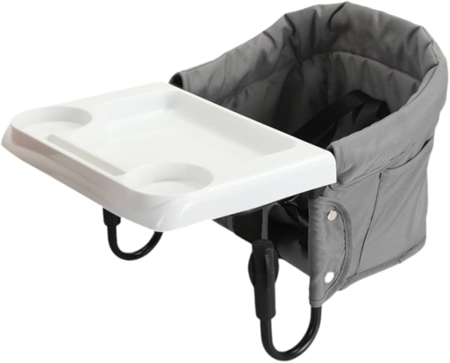 Kidspark baby high chair | hook on | portable | storage