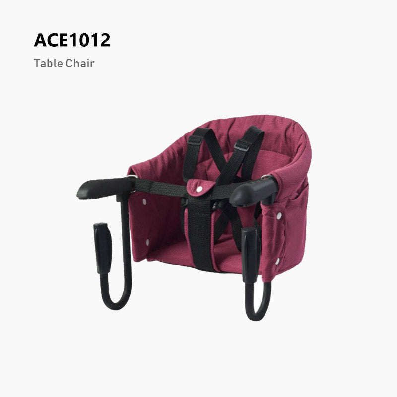 Kidspark baby high chair | hook on | portable | storage